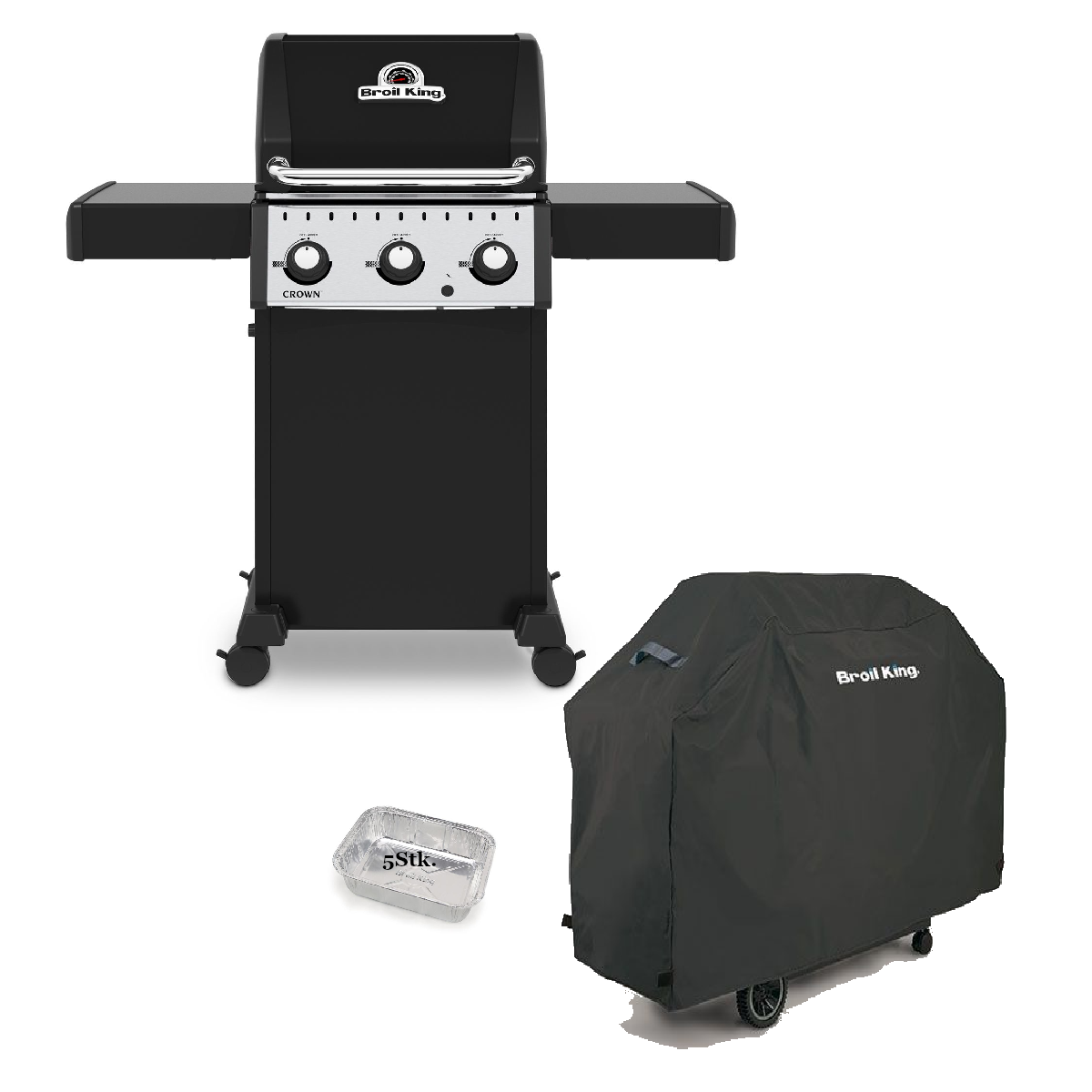 CROWN™ 310 Modell 2025 inkl. Broil King Abdeckhaube & Ersatzschalen