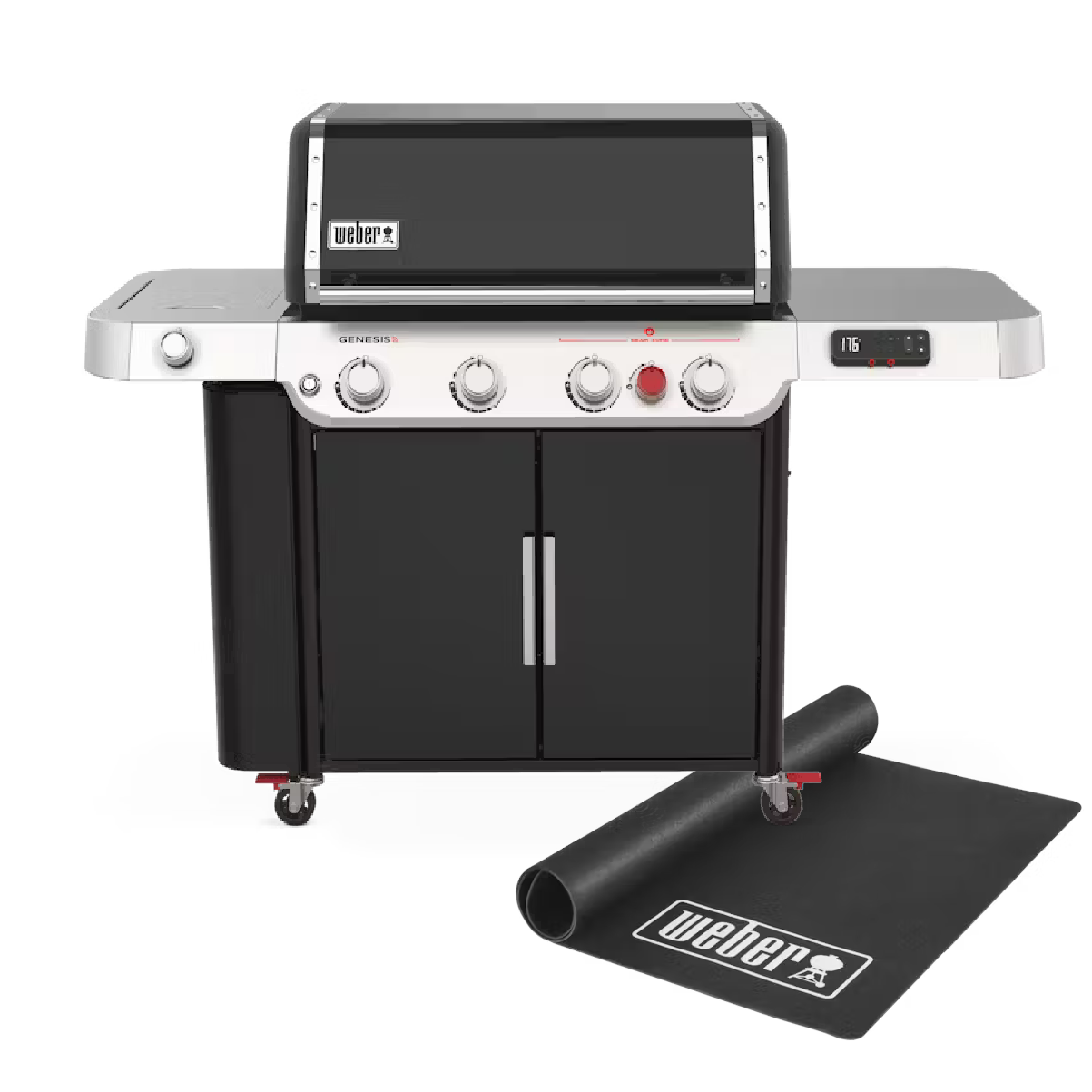 Genesis EX-435 Smart Grill inkl. Weber Bodenschutzmatte 1,8m