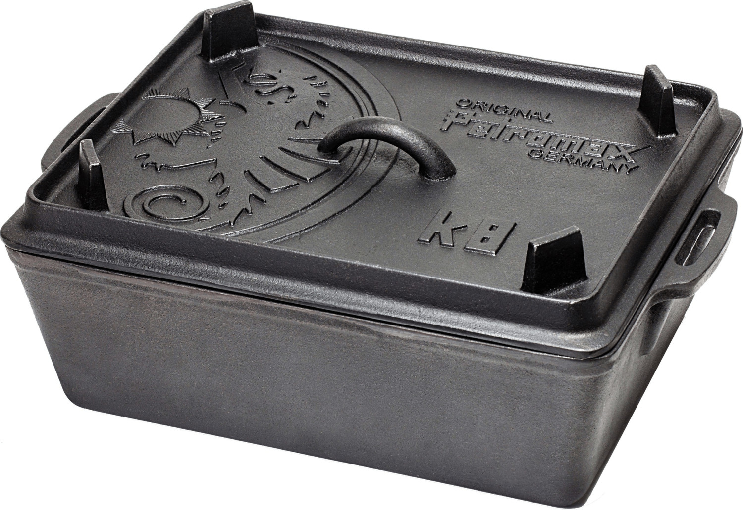 Petromax Kastenform mit Deckel k8