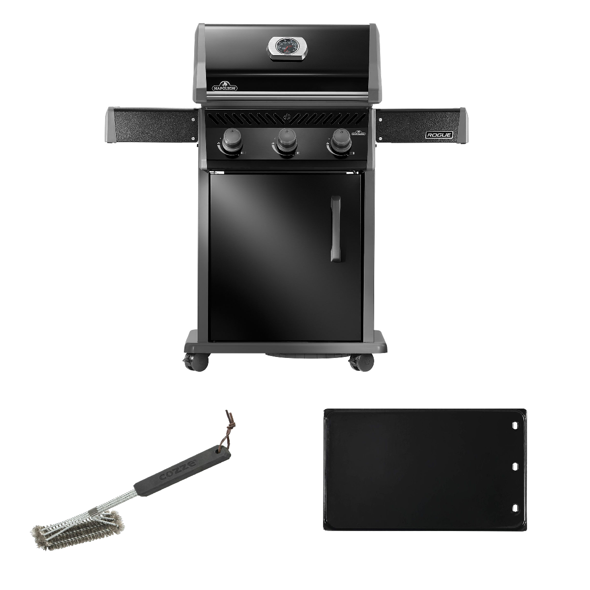 Napoleon Rogue 425 Gasgrill  Modell 2025 inkl. Napoleon Gussplatte & Reinigungsbürste