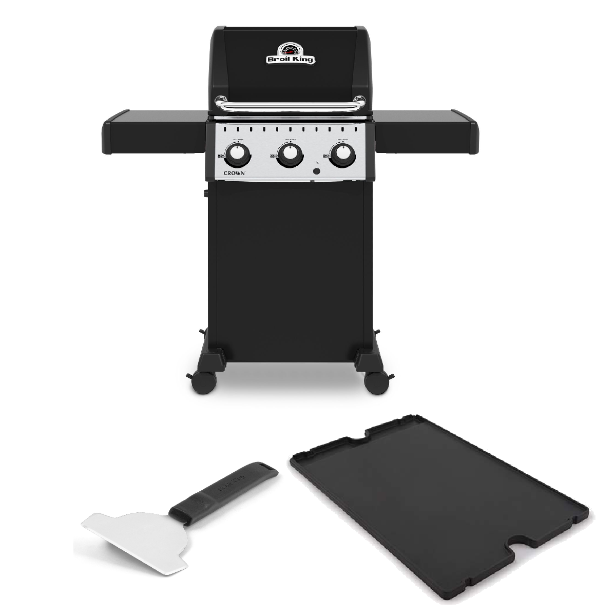 CROWN™ 310 Modell 2025 inkl. Broil King Gussplatte & Plancha Schaber