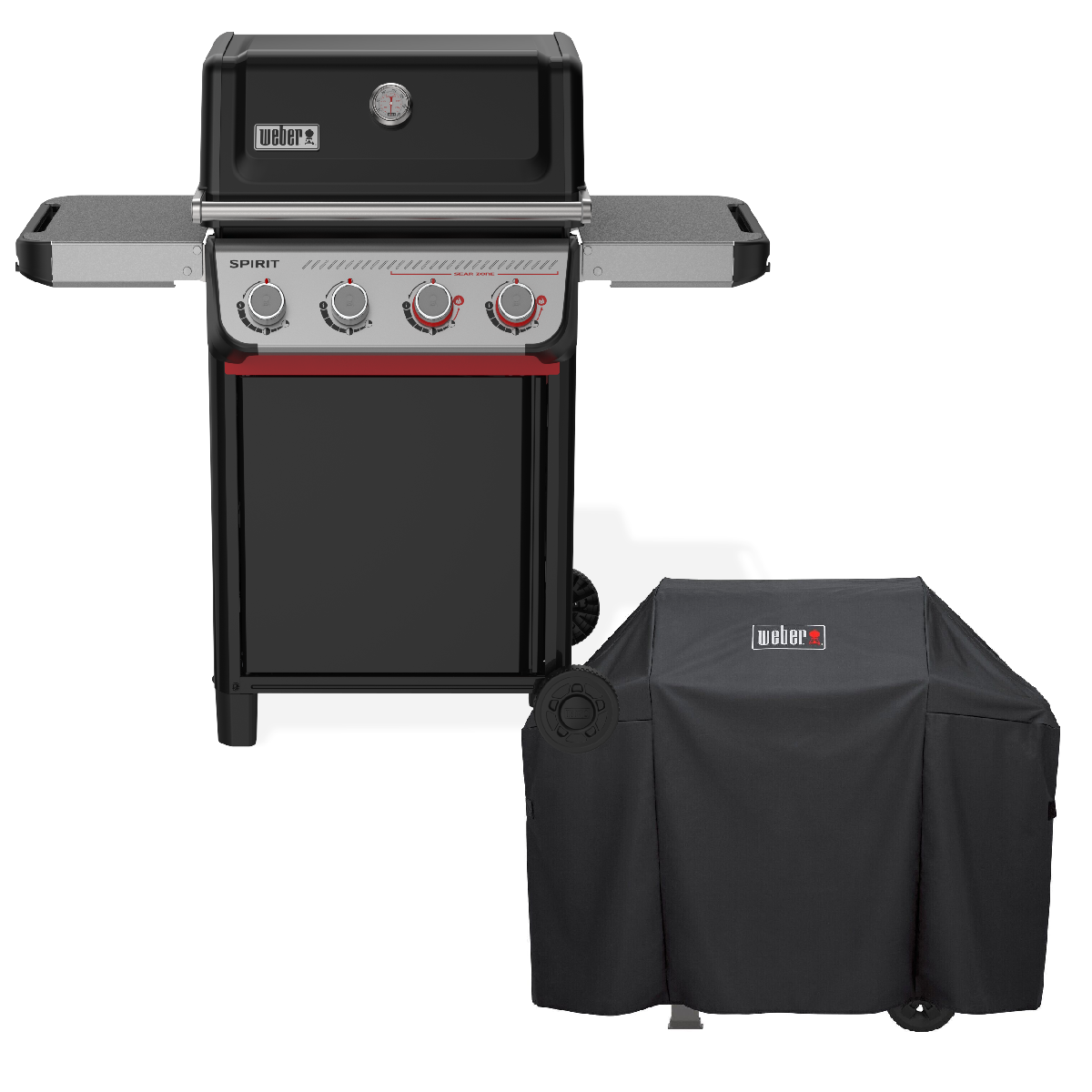 Weber Gasgrill Spirit E-425 Modell 2025 inkl. Abdeckhaube über Weber