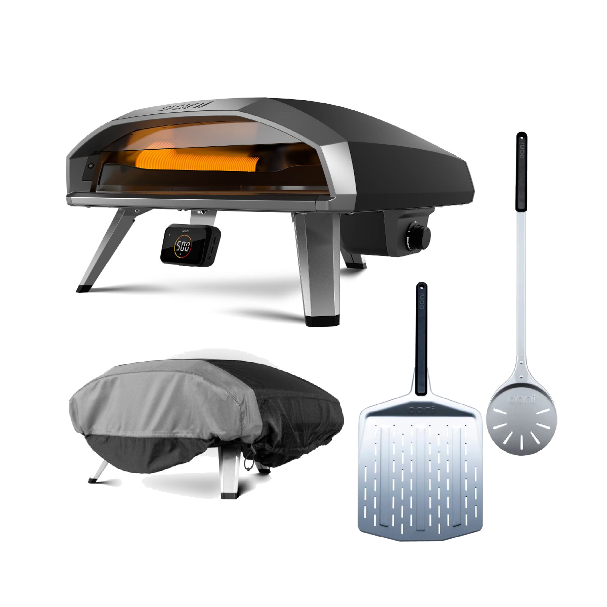 Ooni Koda 2 Pro  18" Gas Outdoor Pizzaofen inkl. Schieber, Wender und Abdeckung 