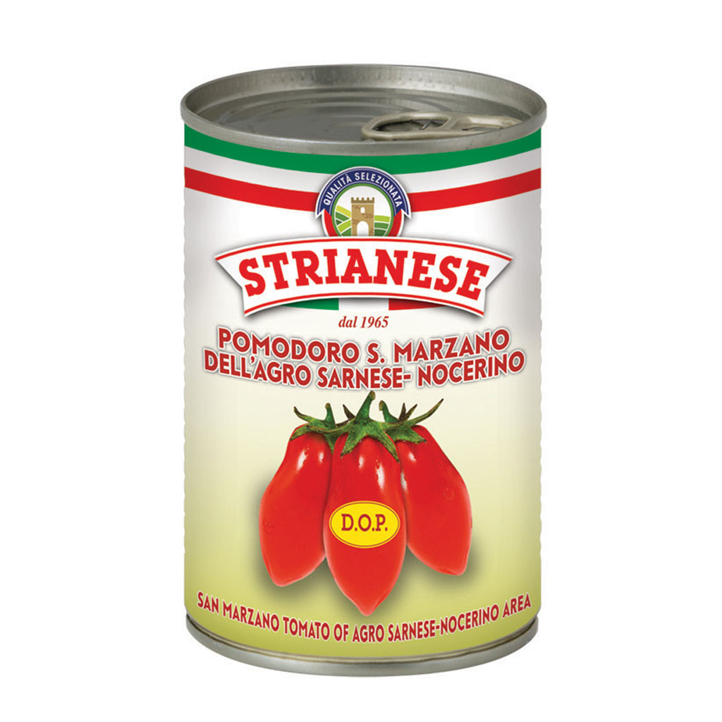 Strianese San Marzano geschälte Tomaten 400g Dose