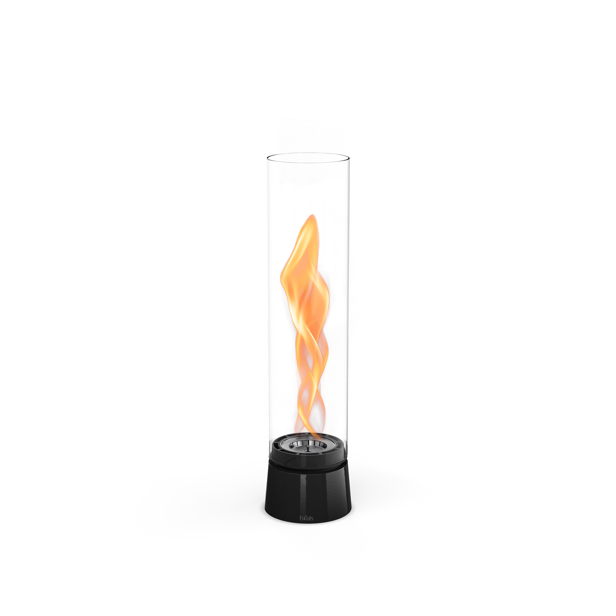 SPIN air 900 Tischfeuer Emaille schwarz