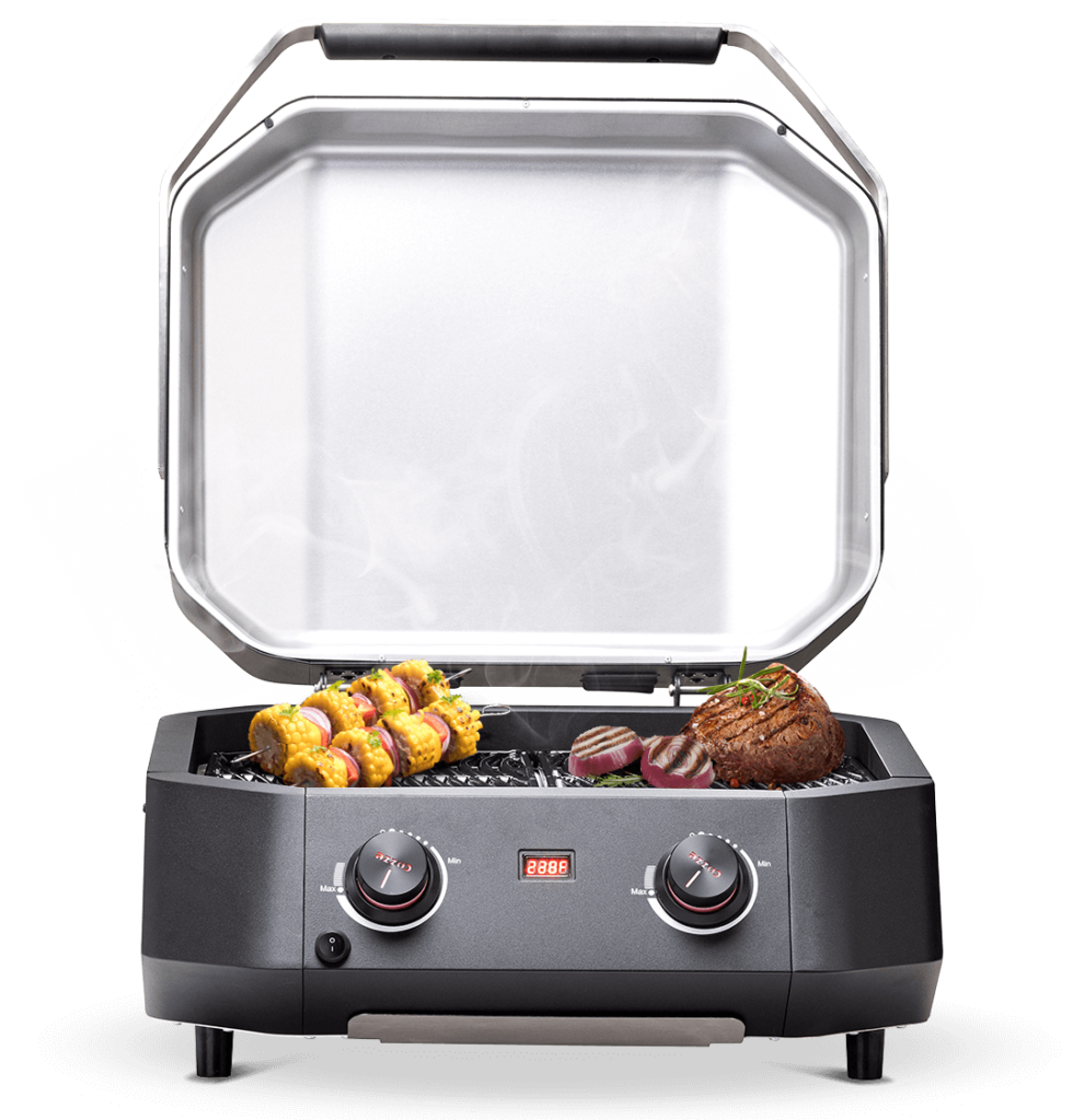 elektrischer Grill E-500 - 230 V 2100 Watt Grillfläche 51 x 39 cm 350°Grad