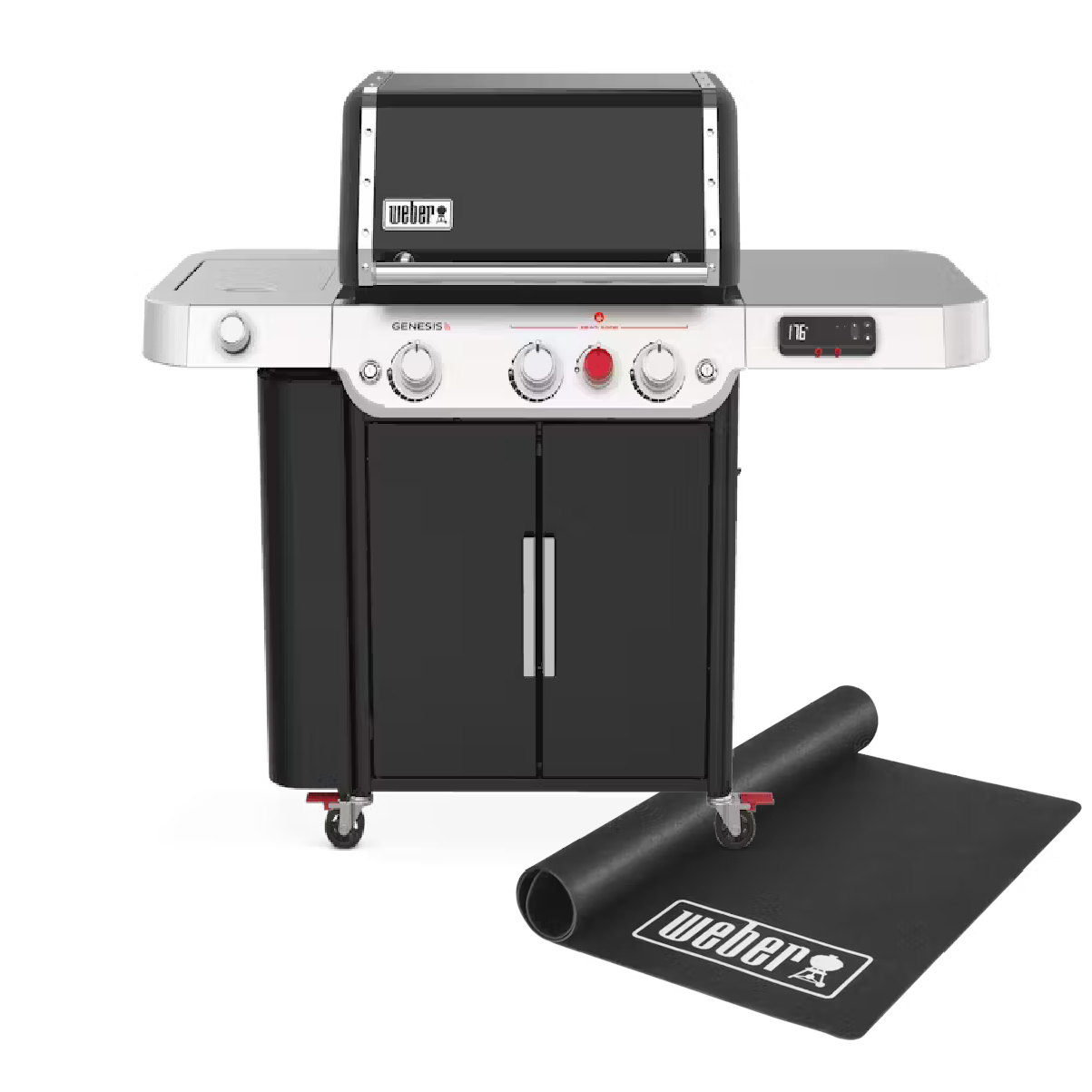 Genesis EPX-335 Smart Grill inkl. Weber Bodenschutzmatte 1,8m