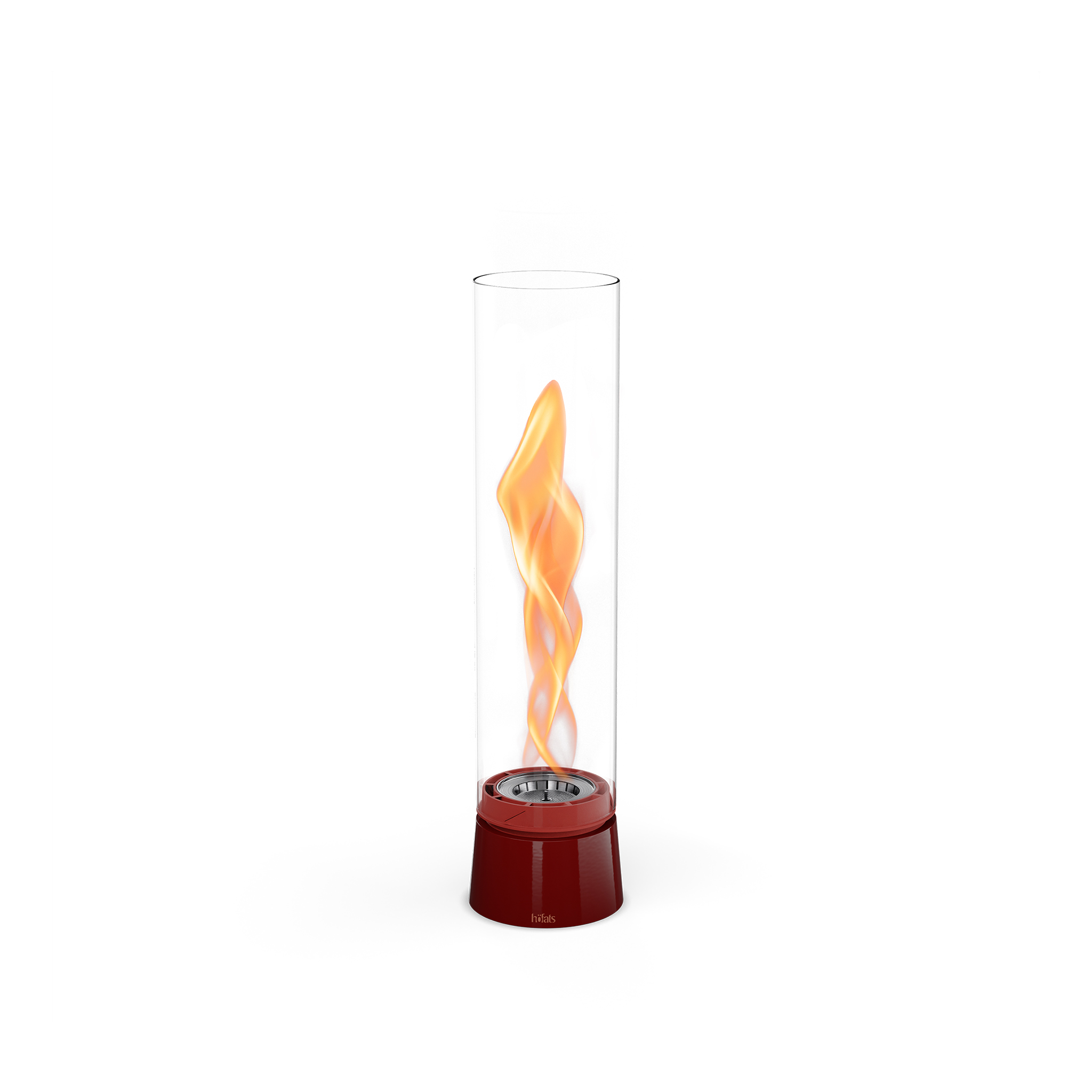 SPIN air 900 Tischfeuer Emaille rot